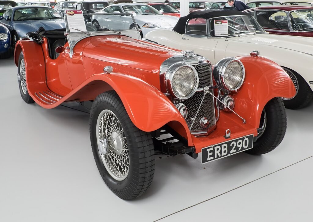 Jaguar SS100 photo