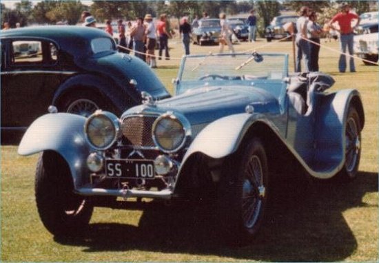 Jaguar SS100 photo